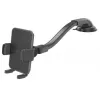 CELLY Mountflex Plus supporto auto parabrezza / cruscotto, collo d'oca lungo - nero