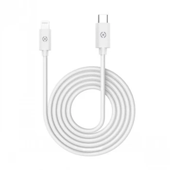 CELLY cavo Lightning a USB-C 60W - 1,2m bianco certificato MFi