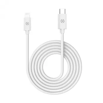 CELLY cavo Lightning a USB-C 60W - 1,2m bianco certificato MFi