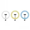 CELLY Ring Professional treppiede con luce - 160 cm, pannello LED ring 10
