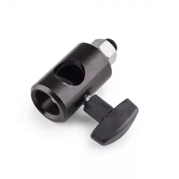 Manfrotto 014-38 adattatore filettato 3/8 inch maschio a 5/8 inch femmina con controdado