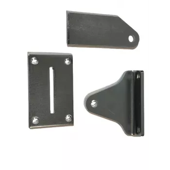 Set di staffe di montaggio FAAC/GENIUS per 414/415/G-BAT (motorizzazione singola) - 6020083