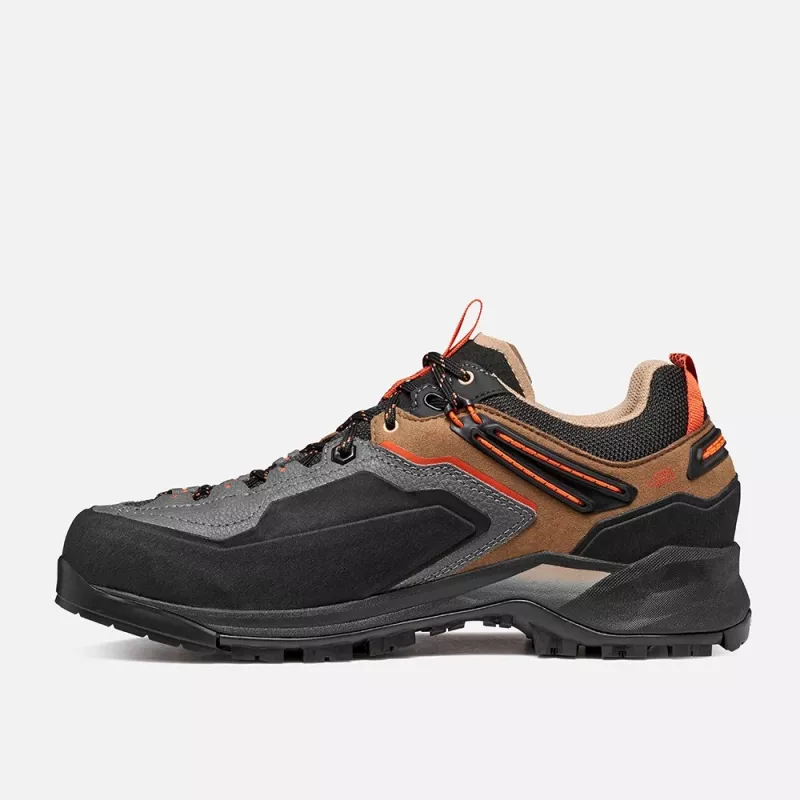 Garmont Akron GTX scarpe da via ferrata - Dach Brown/Tango Red (EU 44,5)