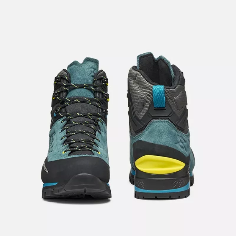 Scarpe da alpinismo Garmont Ascent Evo GTX - Jay Blue/Sheen Yellow, EU 45
