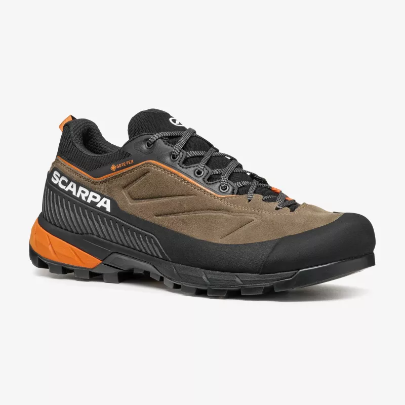 Scarpe da avvicinamento Scarpa Rapid XT GTX - Caribou/Rust Orange taglia 43.5