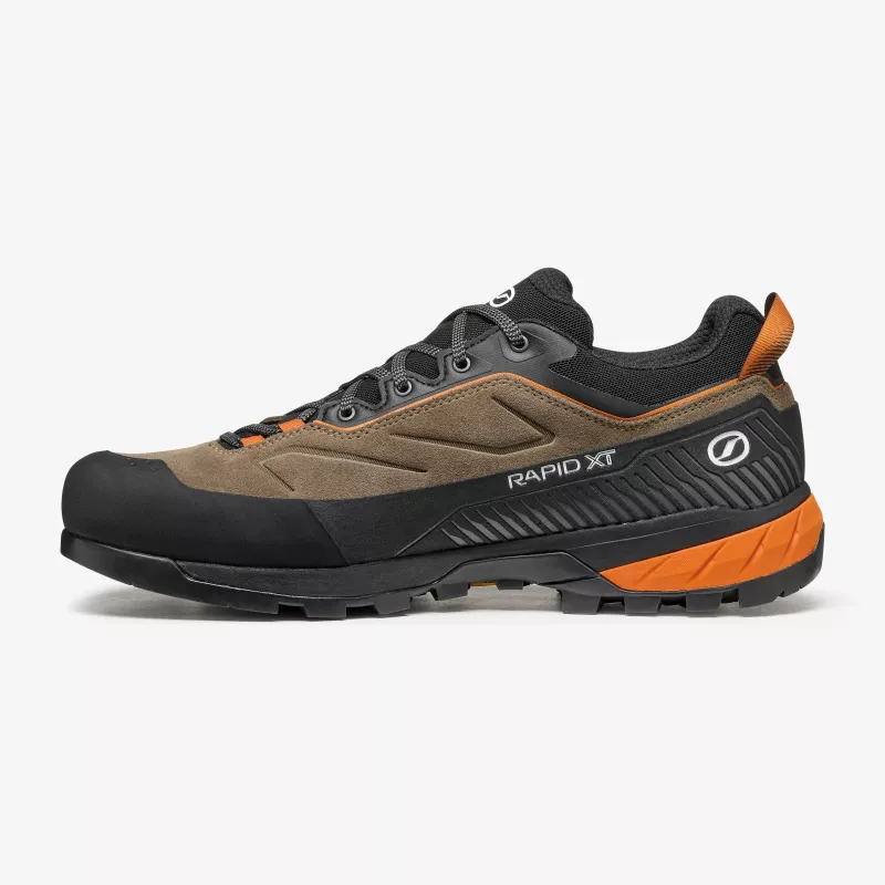 Scarpe da avvicinamento Scarpa Rapid XT GTX - Caribou/Rust Orange taglia 43.5