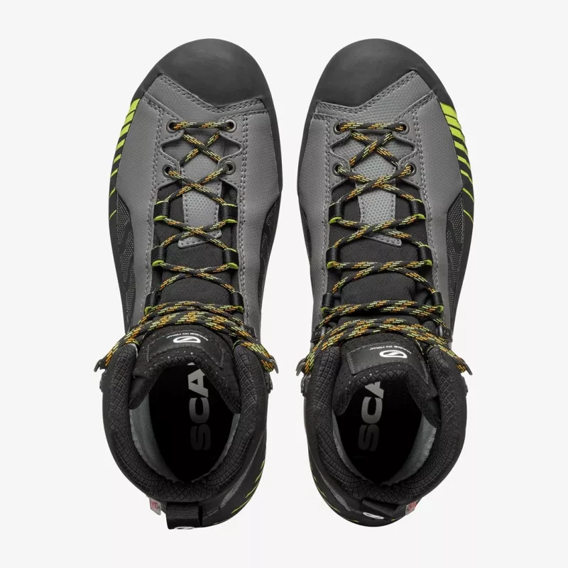 Scarpa Ribelle Lite HD scarpe da alpinismo - Iron Gray/Lime - taglia 47 EU