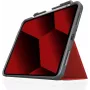 STM Dux Plus custodia per Apple iPad 10,9 pollici (10ª generazione, 2022) - rosso/trasparente - Bulk