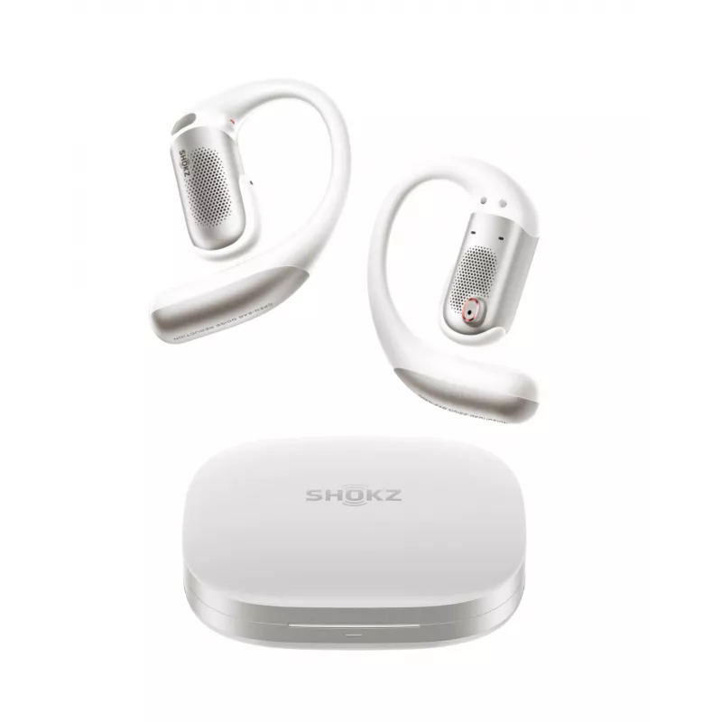 Shokz OpenFit Pro cuffie Open-Ear, bianco