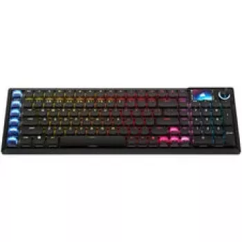 Corsair Vanguard Air 99 tastiera gaming wireless, ottico-meccanica, low profile, polling 8K, layout DE - nero