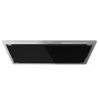 Teka GFL 77651 EOS cappa aspirante da incasso, nero/argento, 735 m³/h