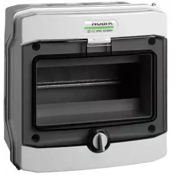 NOARK PHS 8T Quadro di distribuzione da parete IP65 8 moduli 1 fila grigio