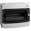 NOARK PHS 12T Quadro da parete IP65 12 moduli 1 fila grigio porta trasparente