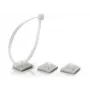TRYTYT supporto adesivo per fascette serracavi HW-3AC bianco (100 pz.)