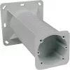 KOPOS KEZ_KB scatola di installazione elettrica per facciate con isolamento termico, 120x120 mm, grigio/arancione