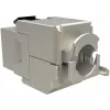 Solarix Cat.6A STP RJ45 keystone jack tool-less SXKJ-10G-STP-RAL-SA