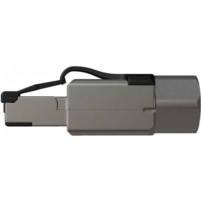 SOLARIX connettore industriale RJ45 Cat.6A STP tool-less, 1 pz., nero/argento