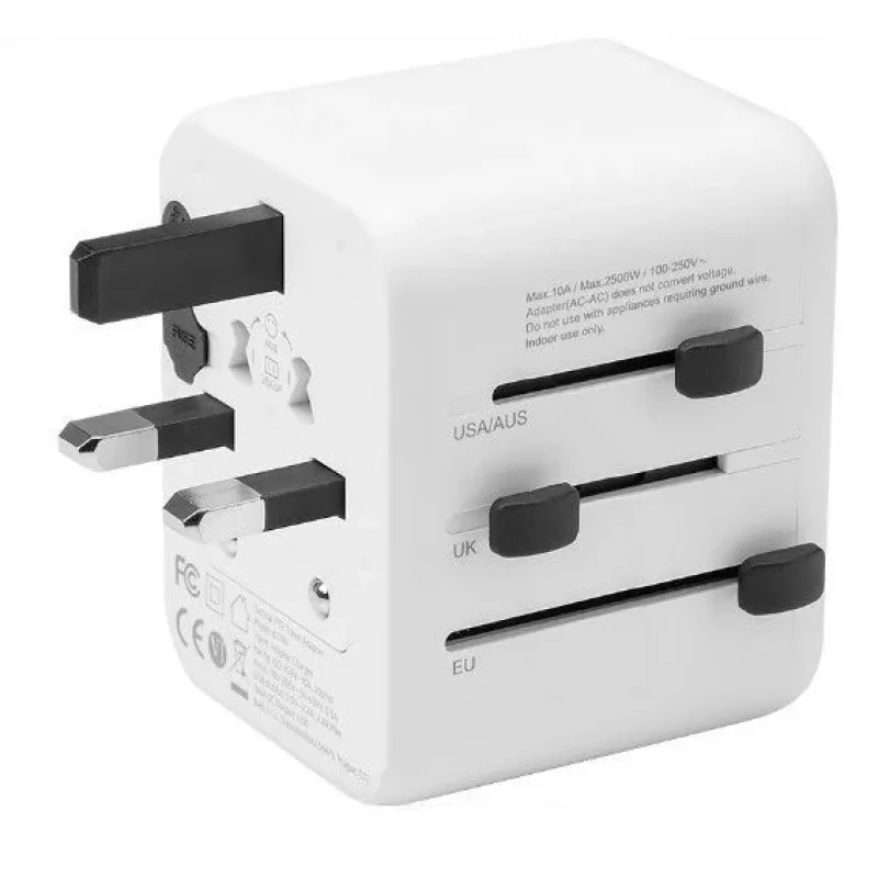 Adattatore da viaggio Tactical PTP 12W bianco