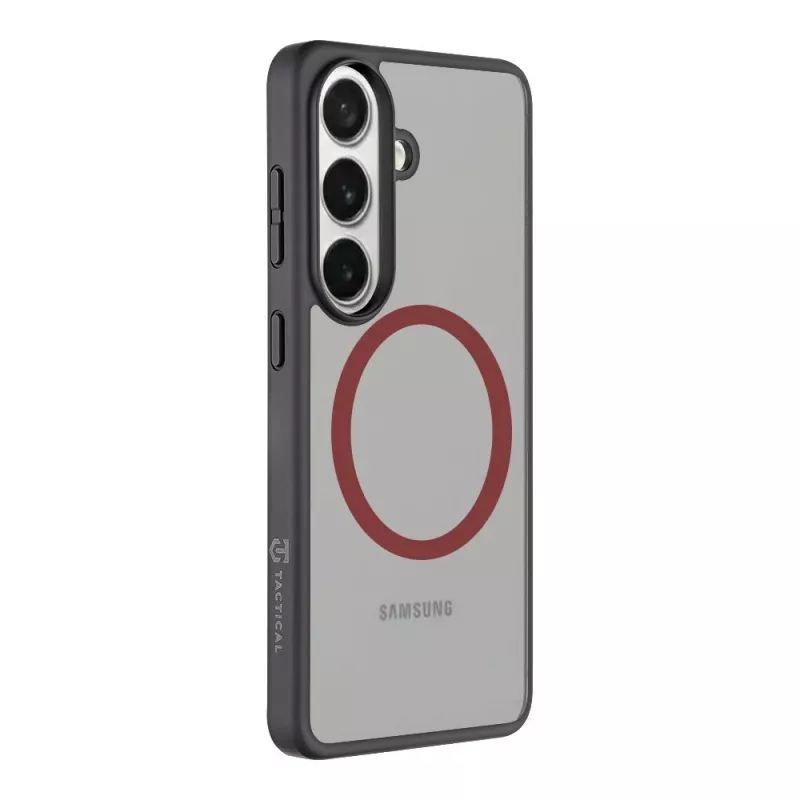 Tactical Back Cover MagForce Hyperstealth 2.0 per Samsung Galaxy S26, nero/rosso