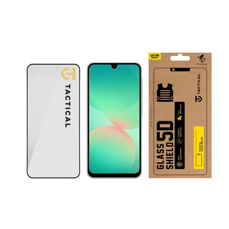 Tactical Glass Shield 5D per Samsung Galaxy A27 5G nero