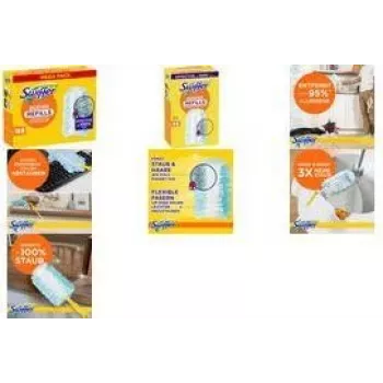 Swiffer Dust Magnet panni di ricambio per piumino - confezione da 18 non profumati