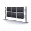 NEOMOUNTS NEWSTAR toolbar da scrivania per schermo piatto per 6 monitor (70 x 130 cm) 10-24 argento