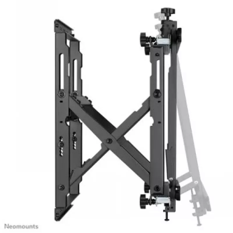 NEOMOUNTS BY NEWSTAR supporto a parete per videowall (estraibile, bloccabile, verticale e orizzontale, piede di sostegno)