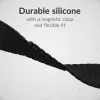 Mobilize cinturino in silicone - magnetico - per Apple 42/44/45/49mm - nero