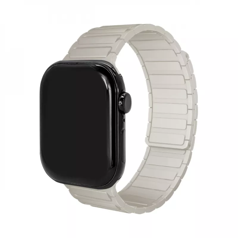 Mobilize cinturino in silicone - magnetico - per Apple 38/40/41 mm - Starlight