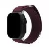 Mobilize cinturino in nylon per Watch - Alpine - connettore in titanio - per Apple 38/40/41mm - Bordeaux