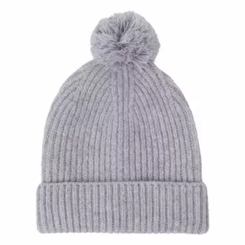 Lodger Cappello per neonati 100% lana merino Drizzle Grey 6-12 mesi