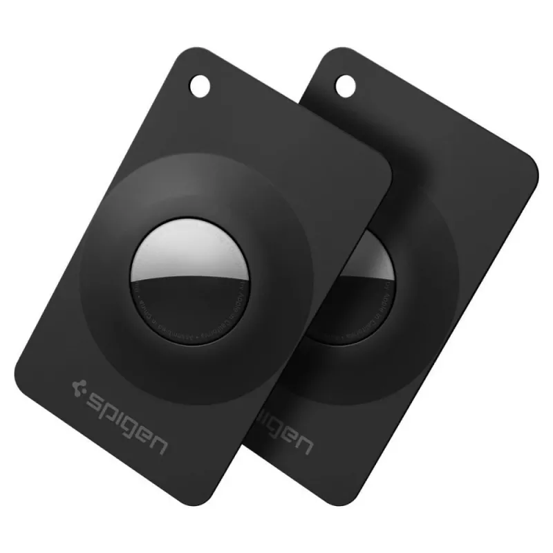 Spigen AirFit 2 2-Pack Apple AirTag 1/2 nero