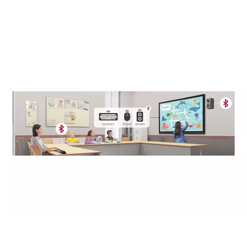 LG 86TR3DK-B 86 pollici UHD 390NITS 16/7 Touch Android 13 (EDLA) Display Interattivo
