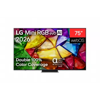 LG 75MRGB87B3B 75 pollici 4K QNED Mini LED Smart TV