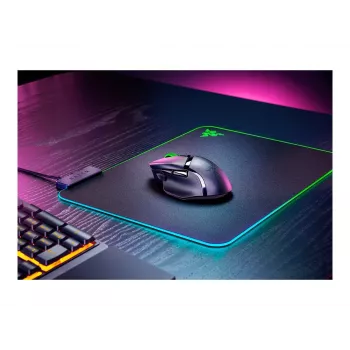Razer Basilisk V3 X HyperSpeed mouse da gaming wireless - bianco