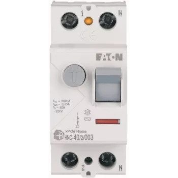 EATON xPole Home RCCB 40A 2P 30mA tipo AC 6kA interruttore differenziale