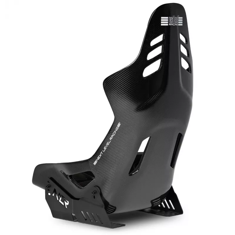 Next Level Racing ES3 Elite Sim Racing Seat, Full Carbon Fibre Edition, nero