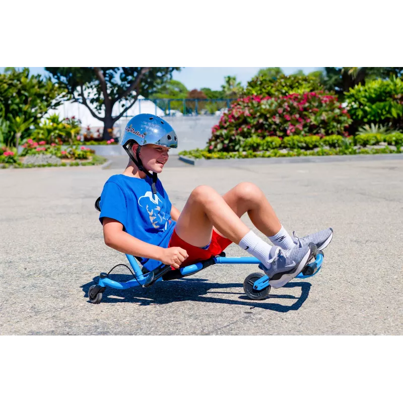 EzyRoller Spinner Pro X go-kart verde a propulsione 360° per bambini da 10 anni
