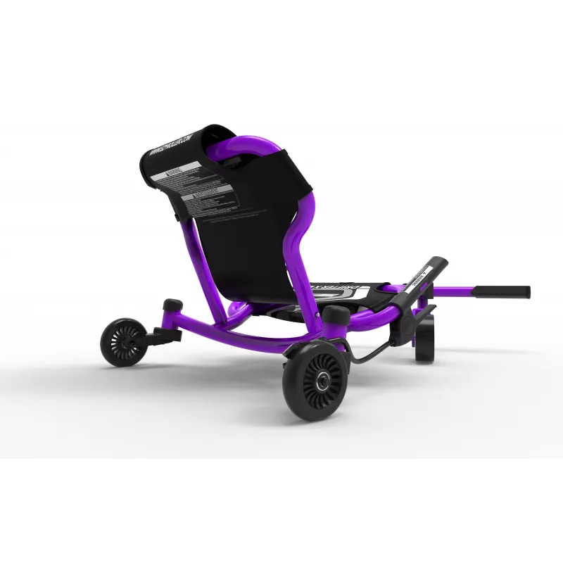 EzyRoller Drifter X go-kart drift a propulsione per bambini 4-14 anni viola