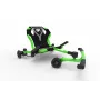 EzyRoller Drifter X go-kart da drift a propulsione a piedi, 4-12 anni, verde lime