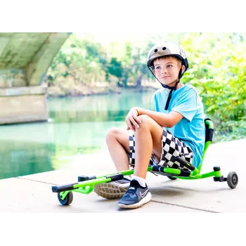 EzyRoller Drifter X Lime Green giocattolo da cavalcare per età 6-14+