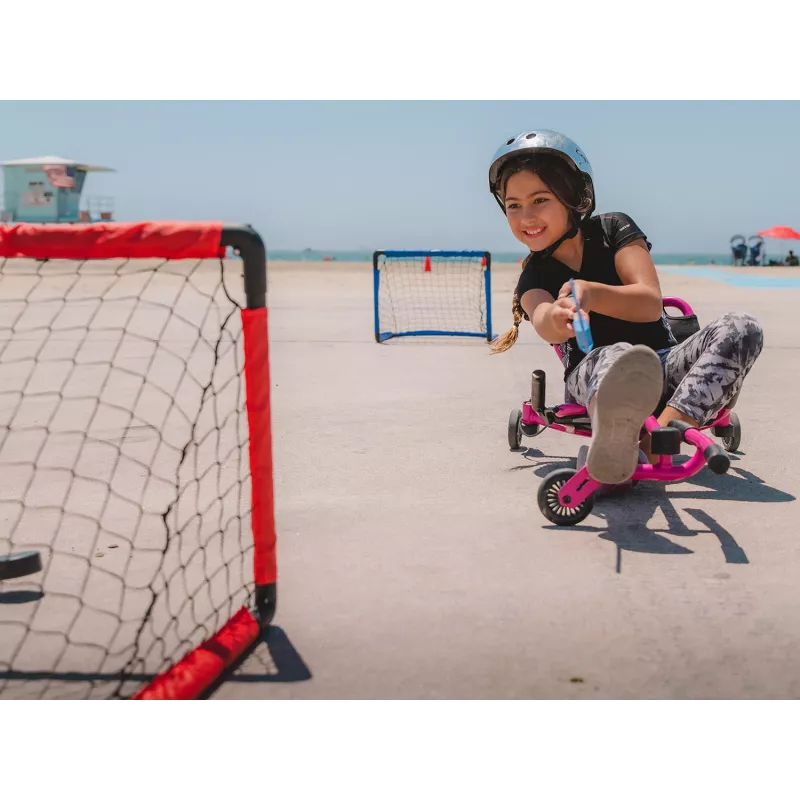EzyRoller EZ-HOCKEY set da hockey per 4 giocatori (porte, mazze, dischi)