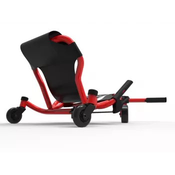 EzyRoller Spinner X go-kart da cavalcare - a propulsione con rotazione a 360° - rosso
