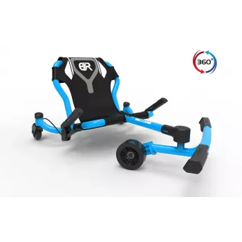 EzyRoller Spinner X blu giocattolo da cavalcare drift 360° per bambini da 4-12 anni
