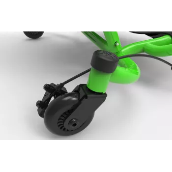 EzyRoller Spinner X verde drift ride-on 360° per bambini 4-12 anni