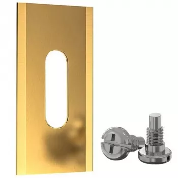 EXTRA DIGITAL set lame per robot tagliaerba, 35x18x0,6 mm, rivestite in titanio, 30 pz.