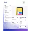 Apple iPad 10.9 11ª generazione (2025) 128GB WiFi - giallo