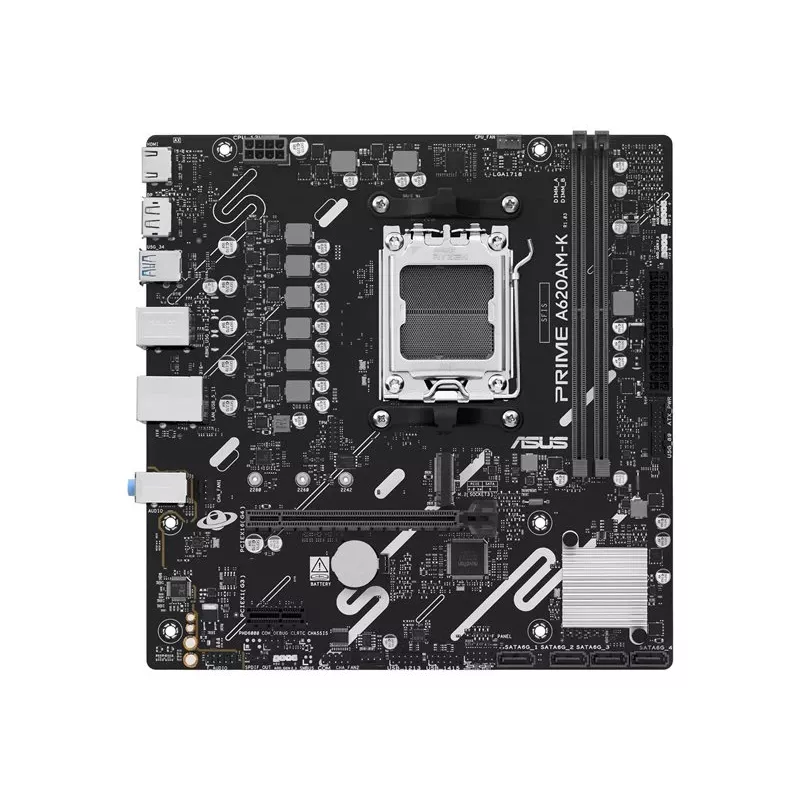 ASUS PRIME A620AM-K scheda madre AMD AM5 A620 DDR5 Micro-ATX