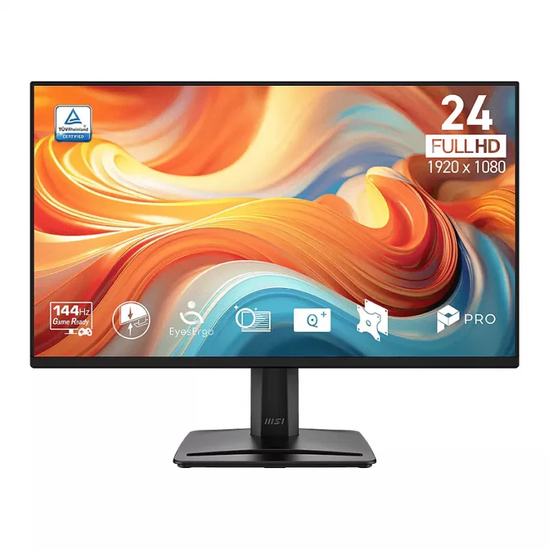 MSI PRO MP245 E14VL Monitor 23,8 inch Full HD VA 75Hz 4ms HDMI VGA