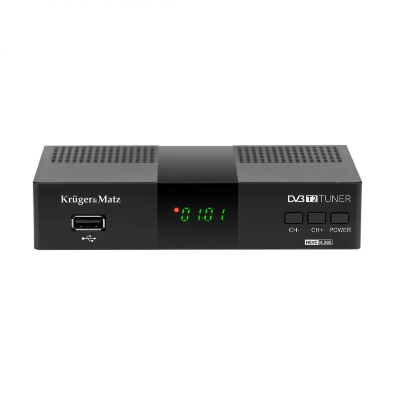 KRUGER & MATZ Sintonizzatore DVB-T2 H.265 HEVC KM0550D